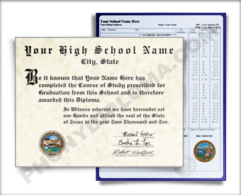 High School Diploma and Transcripts, Southwest Design HS SW D+T